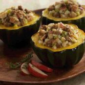 Sausage Stuffed Squash
