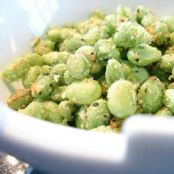 Crispy edamame