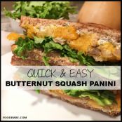 Butternut Squash Panini