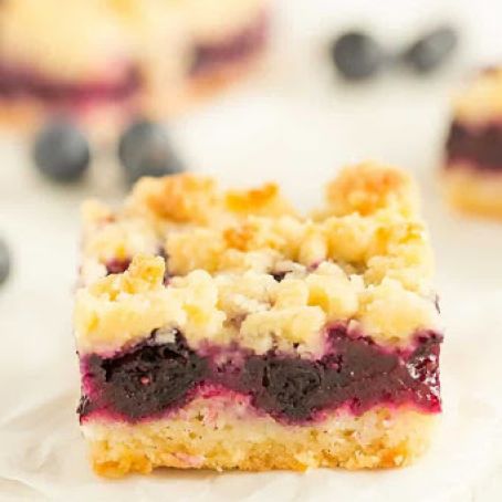 BLUEBERRY CRUMB BARS