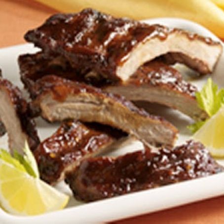 Kickin' Sweet & Sticky Ribs