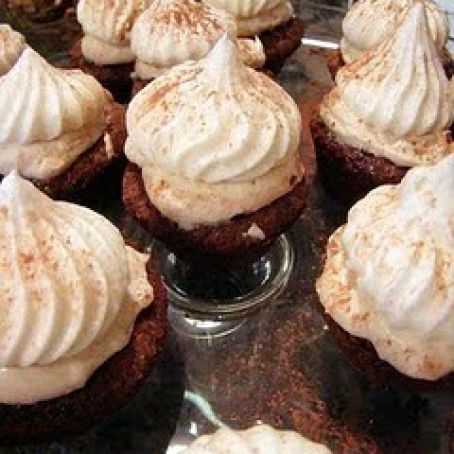 Mini Chocolate Tiramisu Cupcakes
