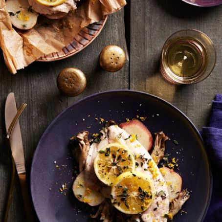 Market Fish En Papillote