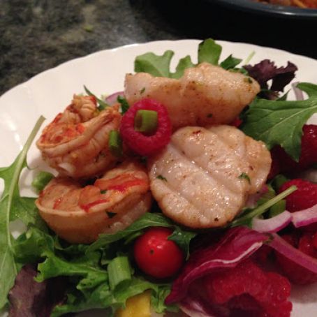 Grilled Chile-Lime Shrimp & Scallops