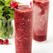 Frozen Cherry Mojitos