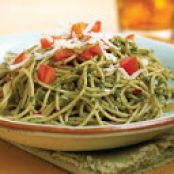 Pasta with Walnut-Basil Pesto