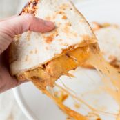 Teriyaki Chicken Quesadilla