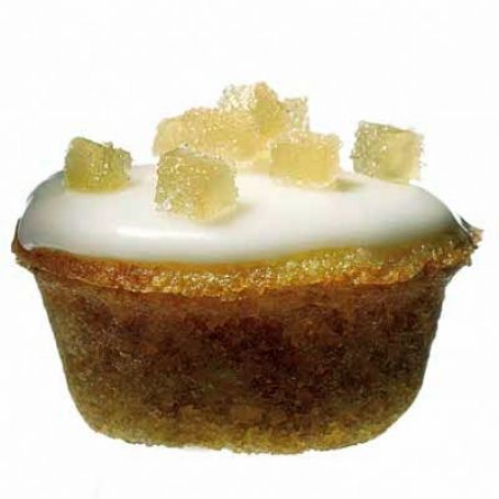 Ginger Tea Cakes with Lemon Glaze