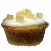 Ginger Tea Cakes with Lemon Glaze