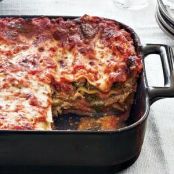 Broccoli and Three-Cheese Lasagna