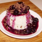 Semolina Pudding with Blueberries