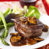 Filet with Mushroom Sauce - Recipe.com