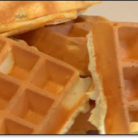 Waffles (waffle house recipe)