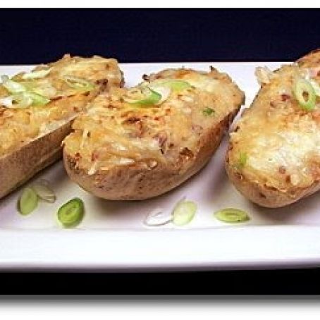 Bacon Chipotle Twice Baked Potatoes