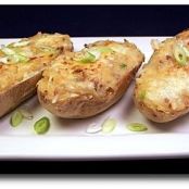 Bacon Chipotle Twice Baked Potatoes