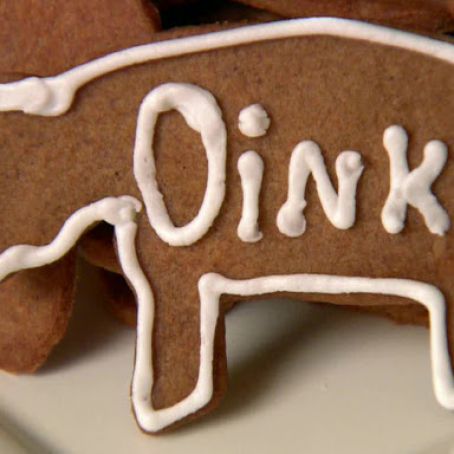 Gingerbread Cookies w/Royal Icing