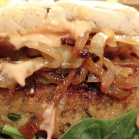 The Vegan Eggplant Crunchburger