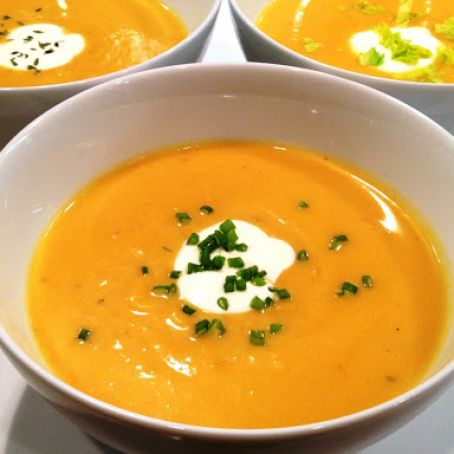 Roasted Butternut Squash Soup****