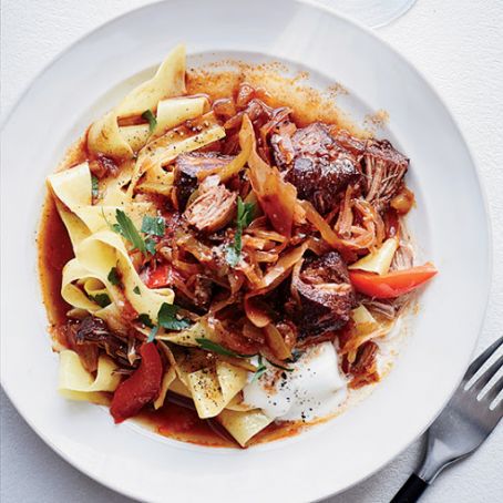 Paprika-Spiced Pork-and-Sauerkraut Stew