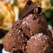 Melted Chocolate Ice Cream