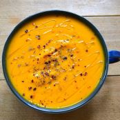 Curried Pumpkin Carrot Soup