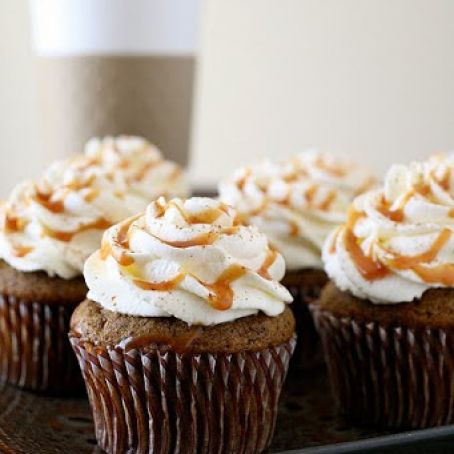 Pumpkin Spice Latte Cupcakes
