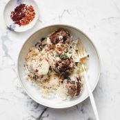 Spiced Meatballs with Yogurt Sauce