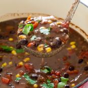 20 MINUTE BLACK BEAN SOUP