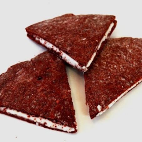 Red Velvet Cake Quesadillas