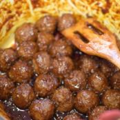 Dr. Pepper Meatballs