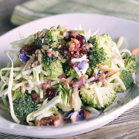 Skinny Broccoli Salad