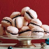 Raspberry Chocolate Macaroons