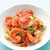 Shrimp, Basil,Pasta