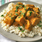 Chicken in a Creamy Cashew Sauce
