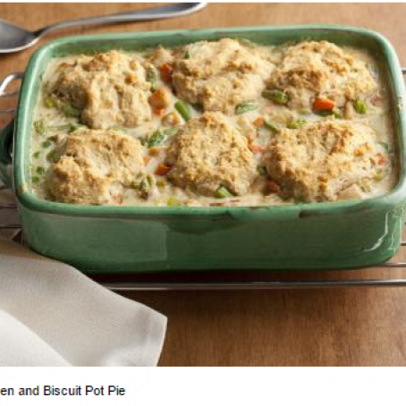 Chicken and Biscuit Pot Pie