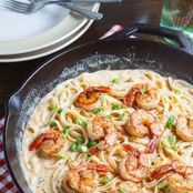 Shrimp Alfredo