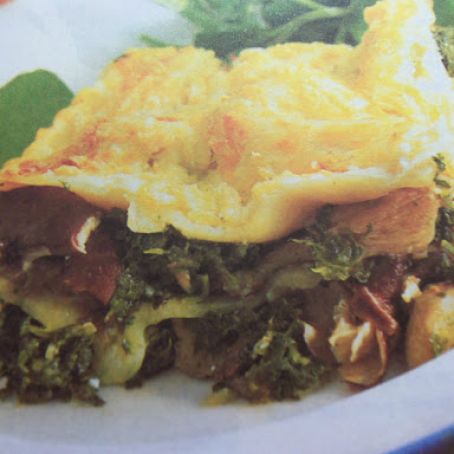 Spinach and Mushroom Lasagna
