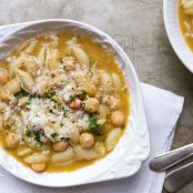 Chickpea and Pasta Soup