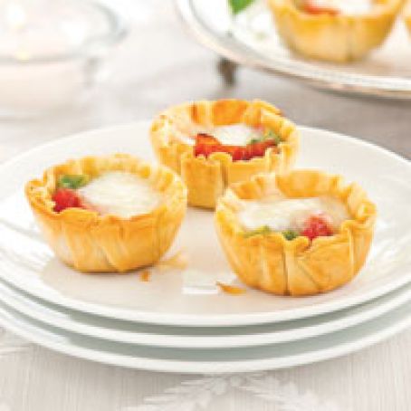 Savory Mozzarella Cups