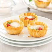 Savory Mozzarella Cups