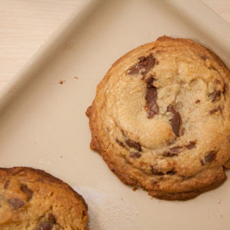 Nutella Chip Cookies w/Homemade Nutella Chips