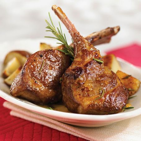 Rosemary-Rubbed Lamb Chops