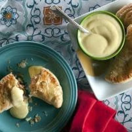 Apple Empanadas with Almond Pastry Cream