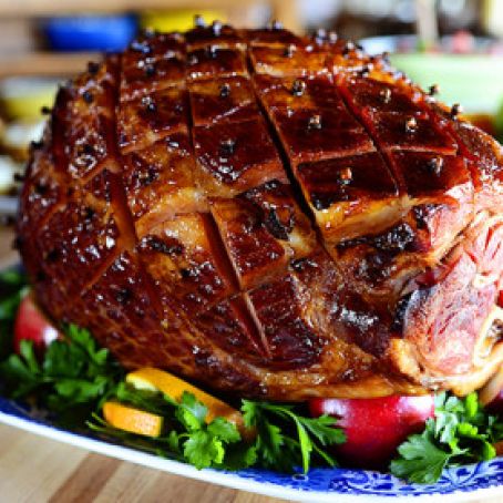 Glazed Easter Ham