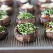 Pizza Stuffed Mushrooms