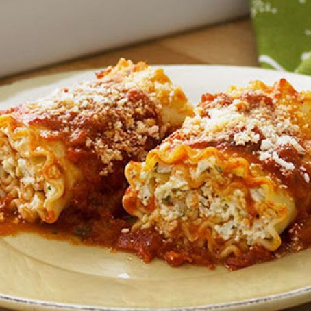 Cheese-Lover's Pasta Roll-Ups