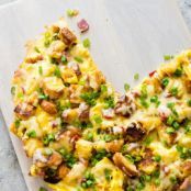 Garlicky Skillet Strata