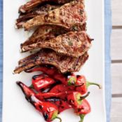 Grilled Lamb Chops with Garlic, Chiles and Anchovies