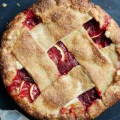 Strawberry-Lemon Lattice Pie