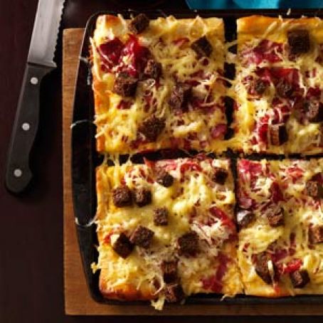 Reuben-Style Pizza Recipe